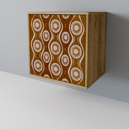 Credenza BROWN EYES a 1 anta effetto rovere