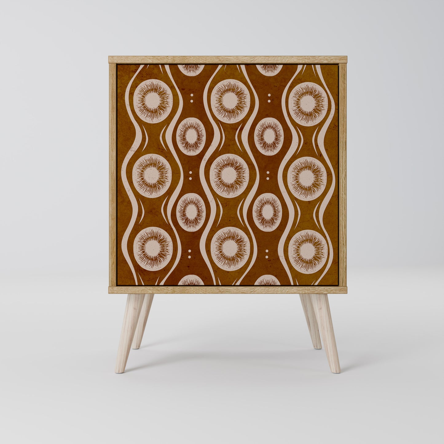 Credenza BROWN EYES a 1 anta effetto rovere