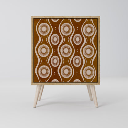 Credenza BROWN EYES a 1 anta effetto rovere