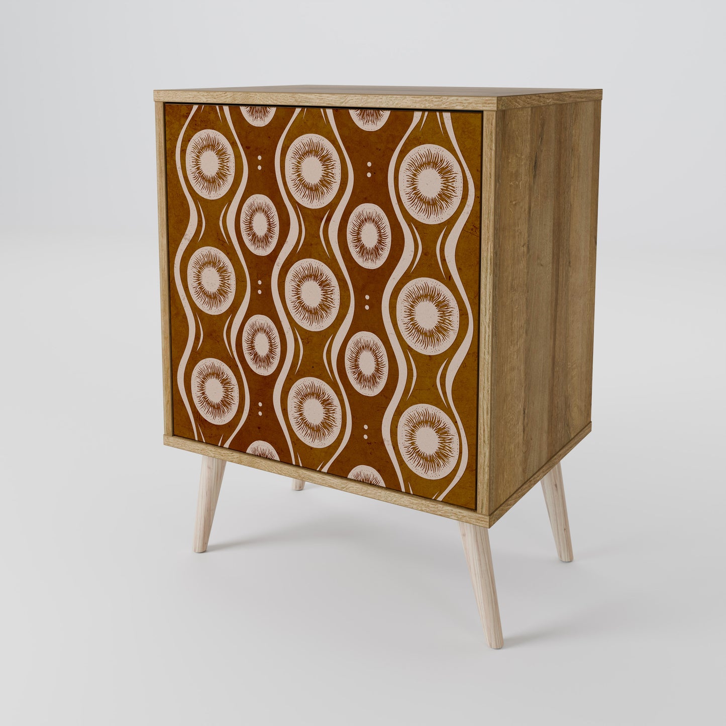 Credenza BROWN EYES a 1 anta effetto rovere
