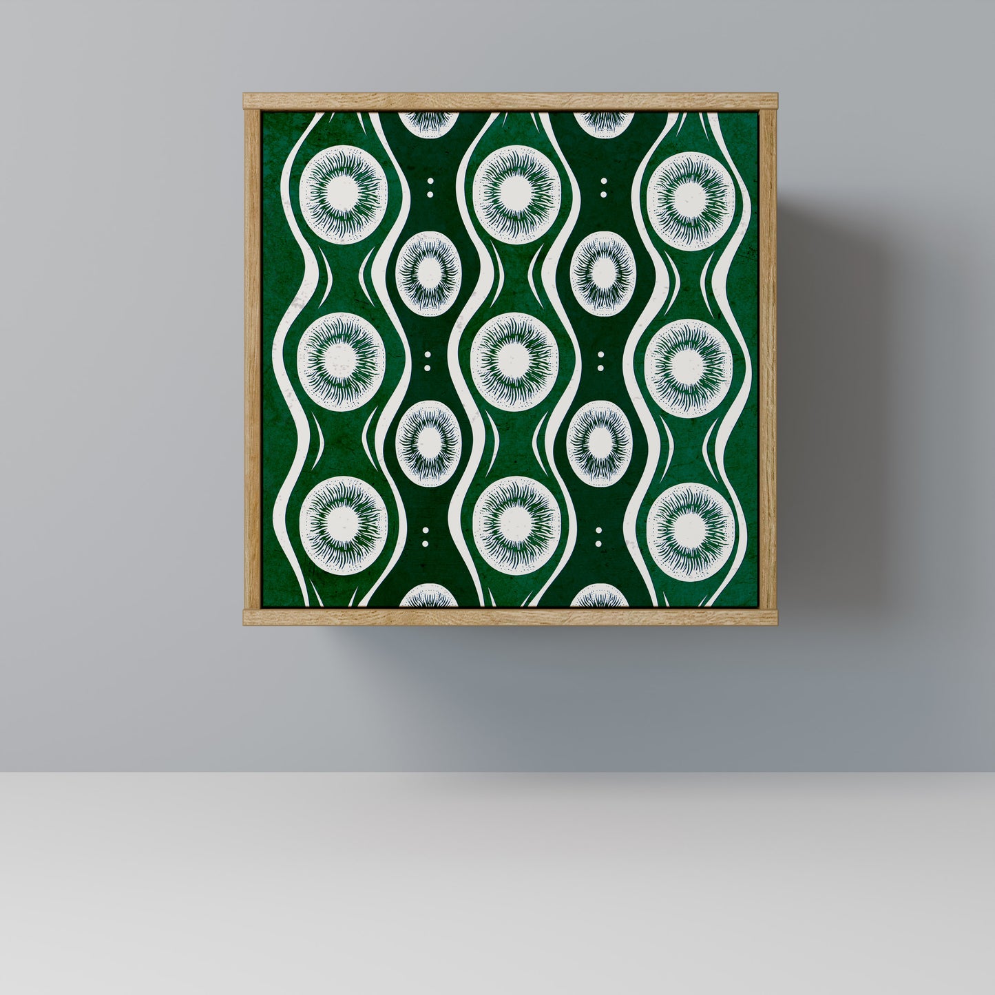 Credenza GREEN EYES a 1 anta effetto rovere