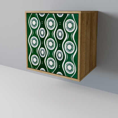 Credenza GREEN EYES a 1 anta effetto rovere
