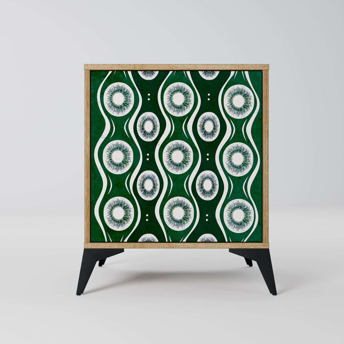 Credenza GREEN EYES a 1 anta effetto rovere