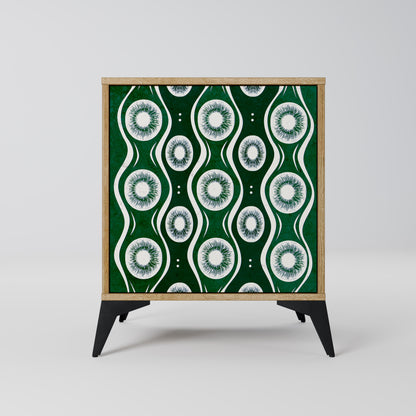 Credenza GREEN EYES a 1 anta effetto rovere