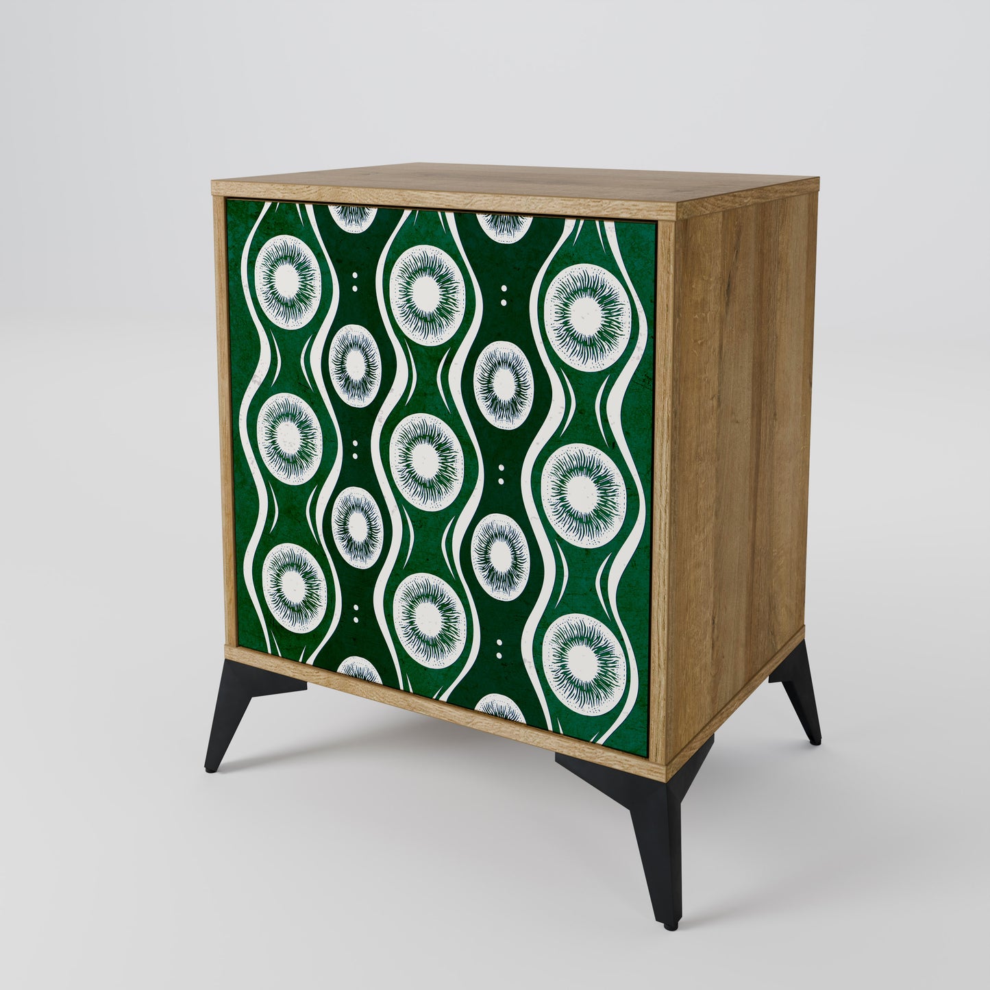 Credenza GREEN EYES a 1 anta effetto rovere