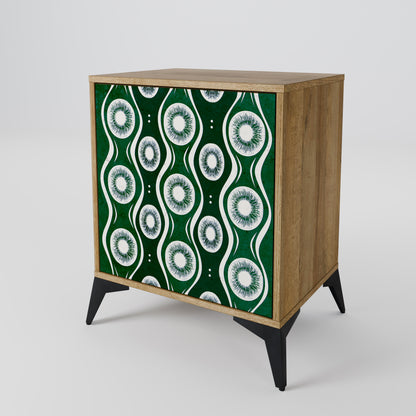 Credenza GREEN EYES a 1 anta effetto rovere