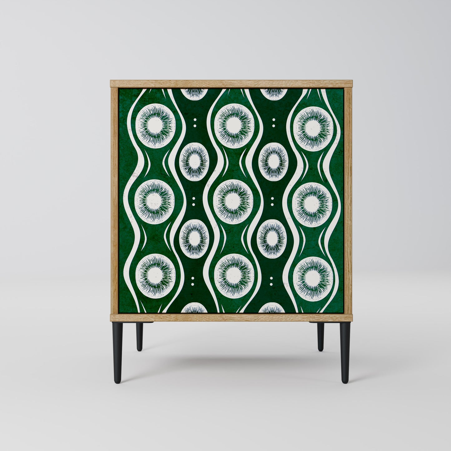 Credenza GREEN EYES a 1 anta effetto rovere