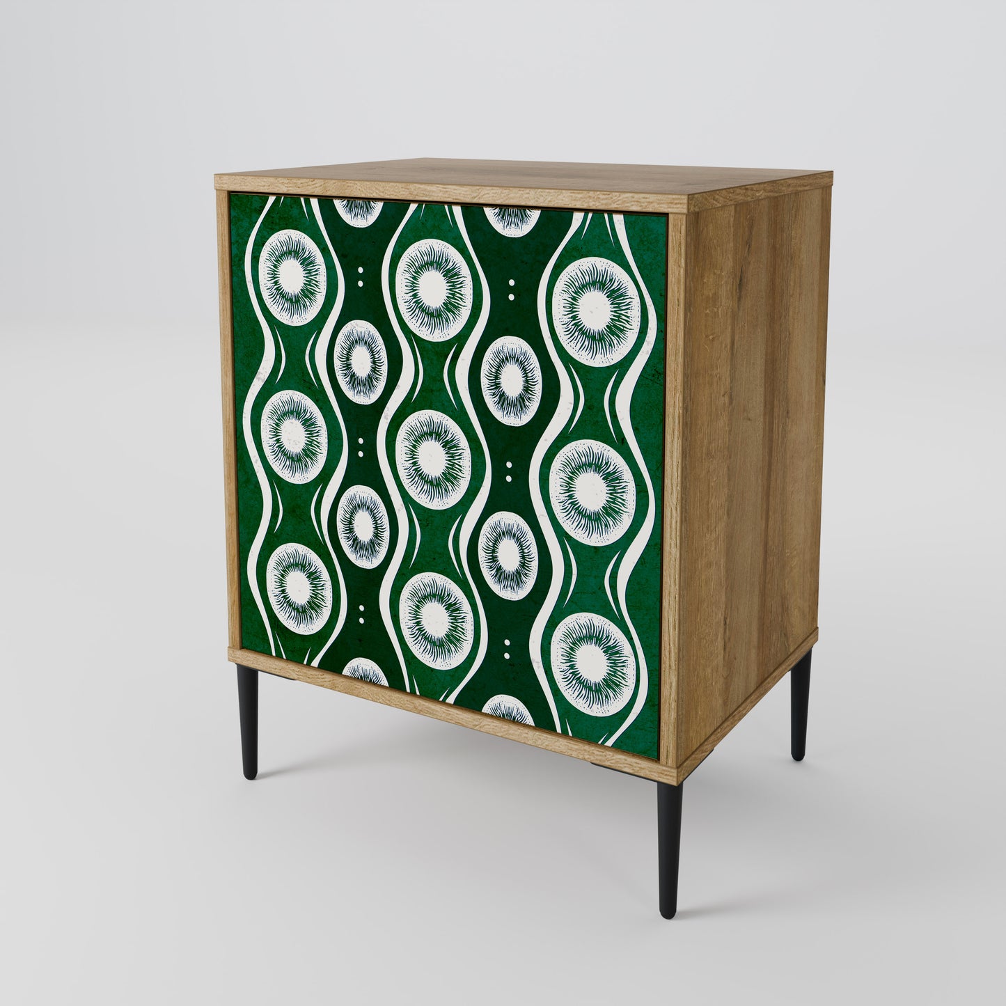 Credenza GREEN EYES a 1 anta effetto rovere