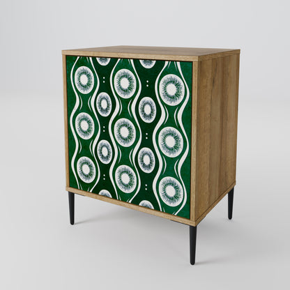Credenza GREEN EYES a 1 anta effetto rovere