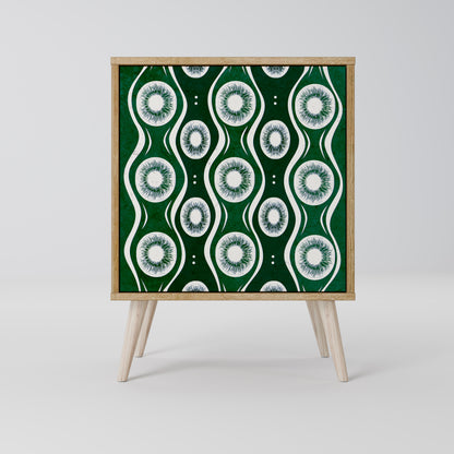 Credenza GREEN EYES a 1 anta effetto rovere