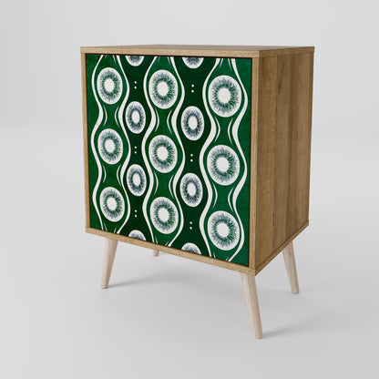 Credenza GREEN EYES a 1 anta effetto rovere