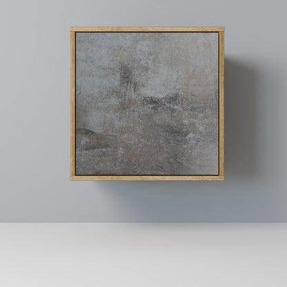 CONCRETE WALL 1-Door Sideboard in Oak Effect