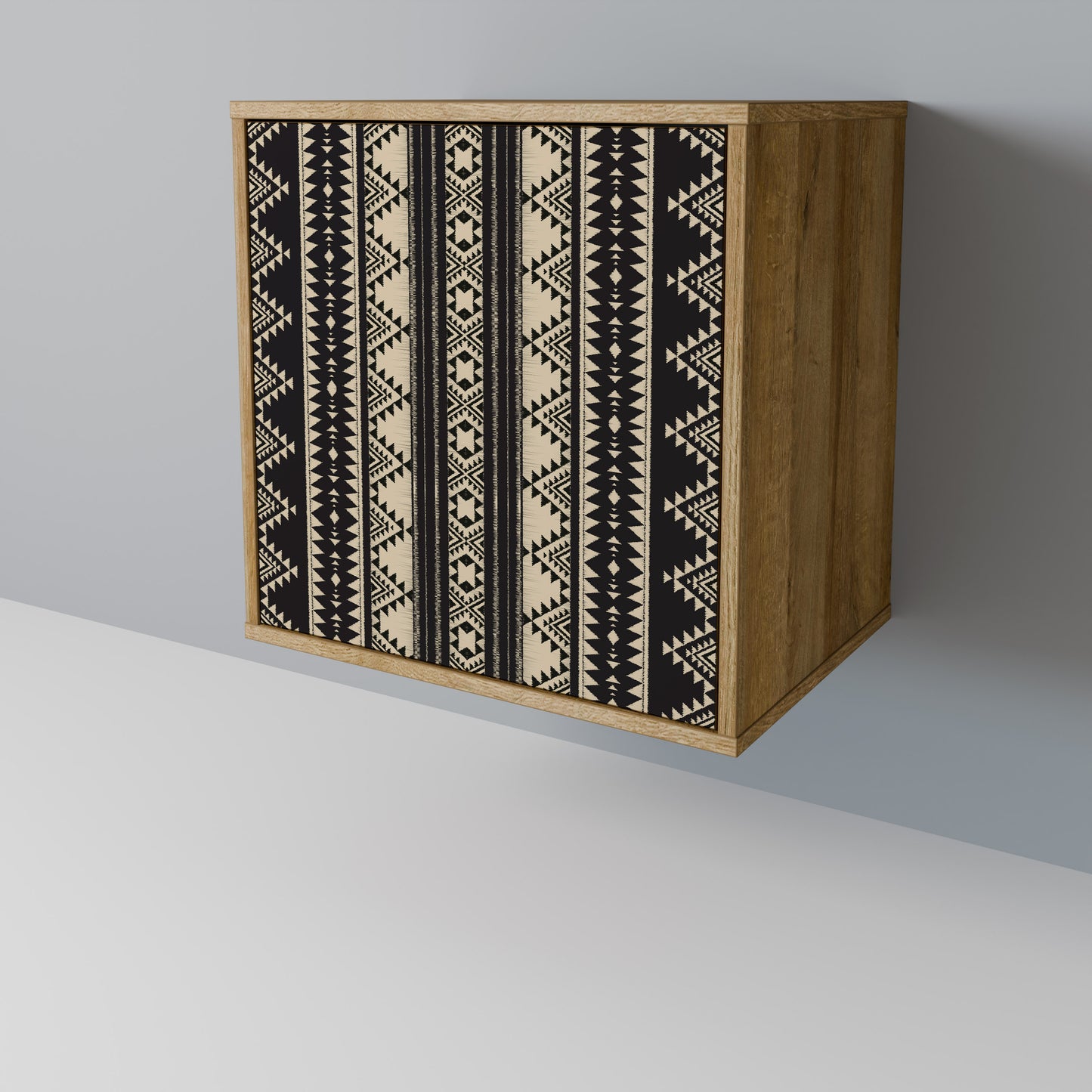 AZTEC 1-Door Sideboard in Oak Effect