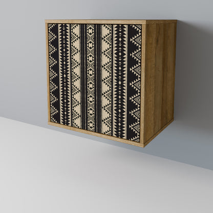 AZTEC 1-Door Sideboard in Oak Effect