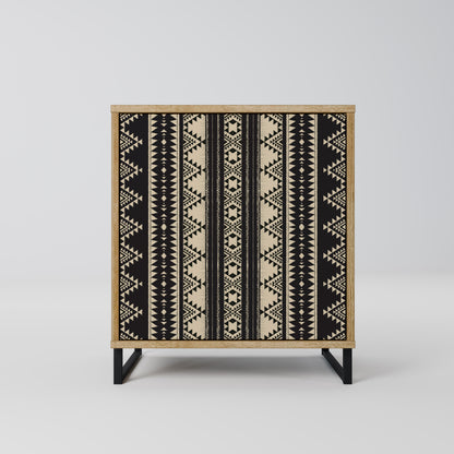 AZTEC 1-Door Sideboard in Oak Effect