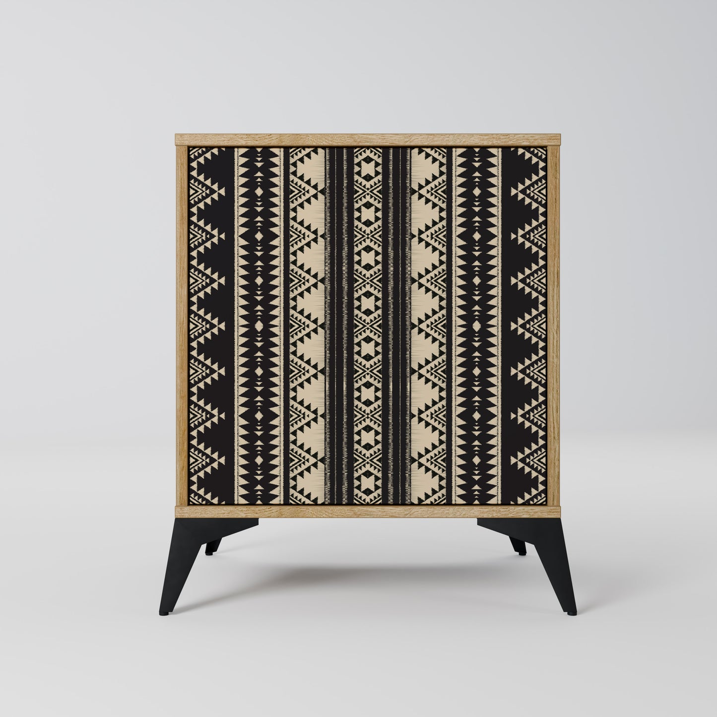 AZTEC 1-Door Sideboard in Oak Effect