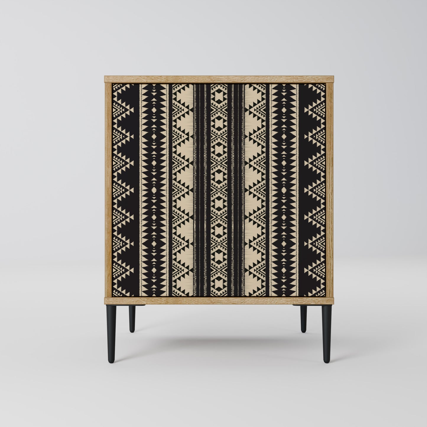 AZTEC 1-Door Sideboard in Oak Effect