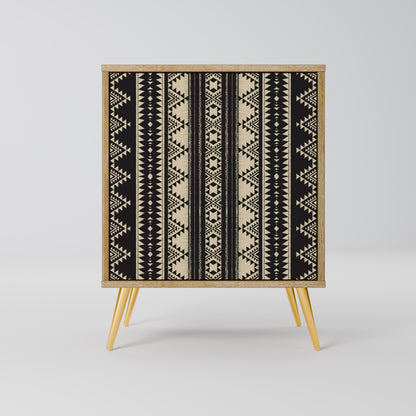 AZTEC 1-Door Sideboard in Oak Effect
