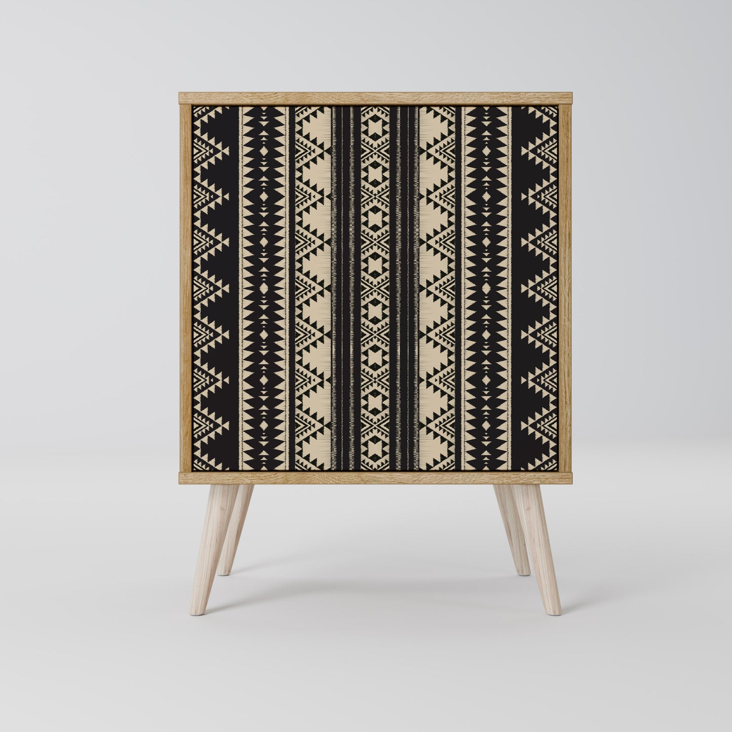 AZTEC 1-Door Sideboard in Oak Effect
