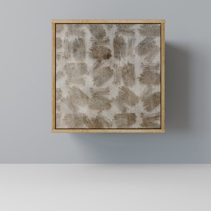 SLIGHTLY BLURRED 1-Door Sideboard in Oak Effect