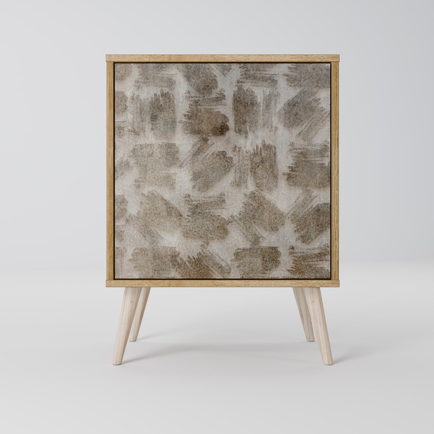 SLIGHTLY BLURRED 1-Door Sideboard in Oak Effect