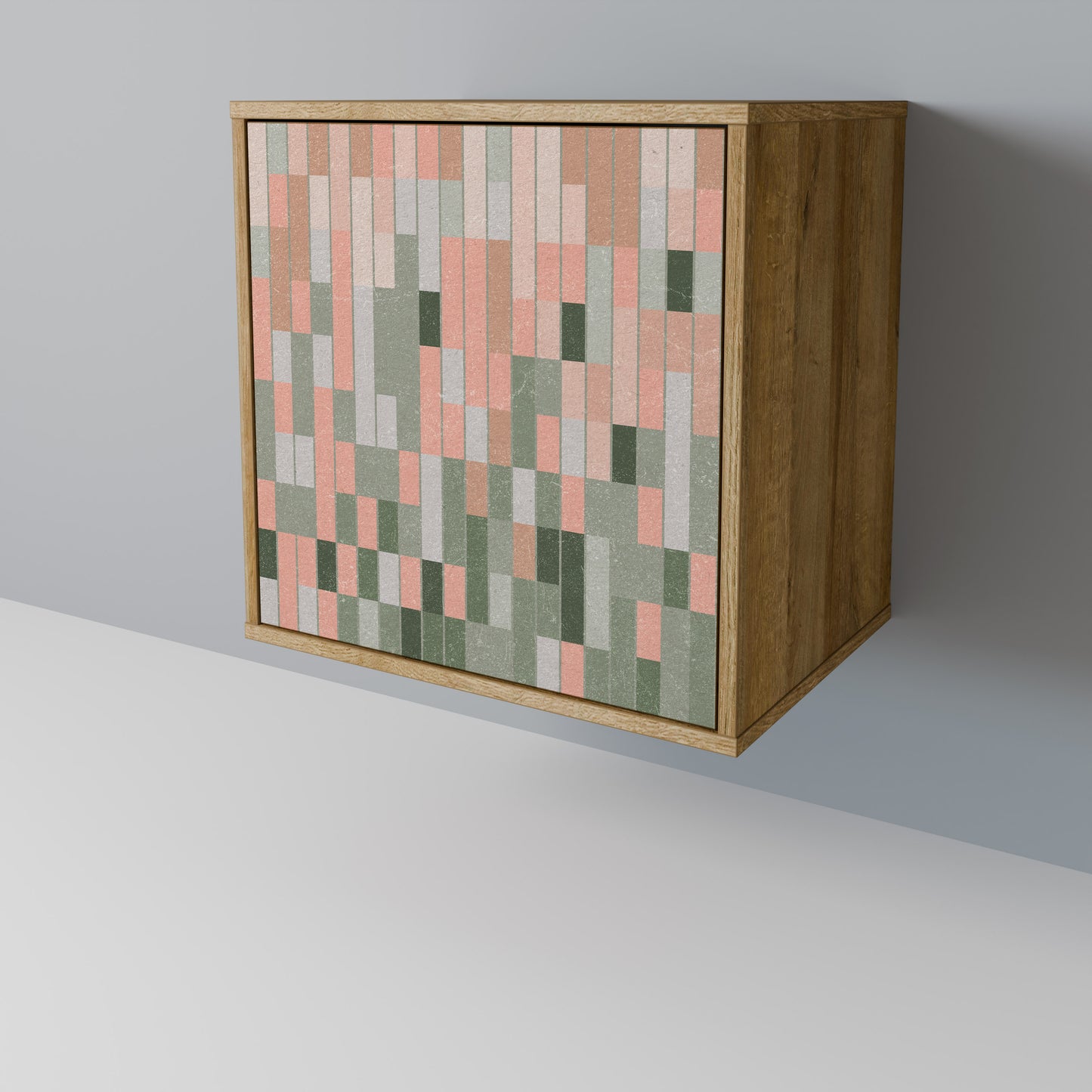 BUILDING THE FUTURE 1-Door Sideboard in Oak Effect