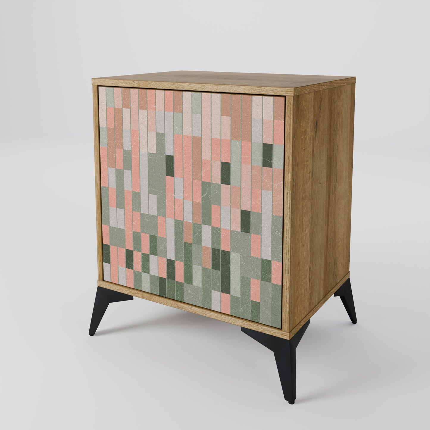 BUILDING THE FUTURE 1-Door Sideboard in Oak Effect