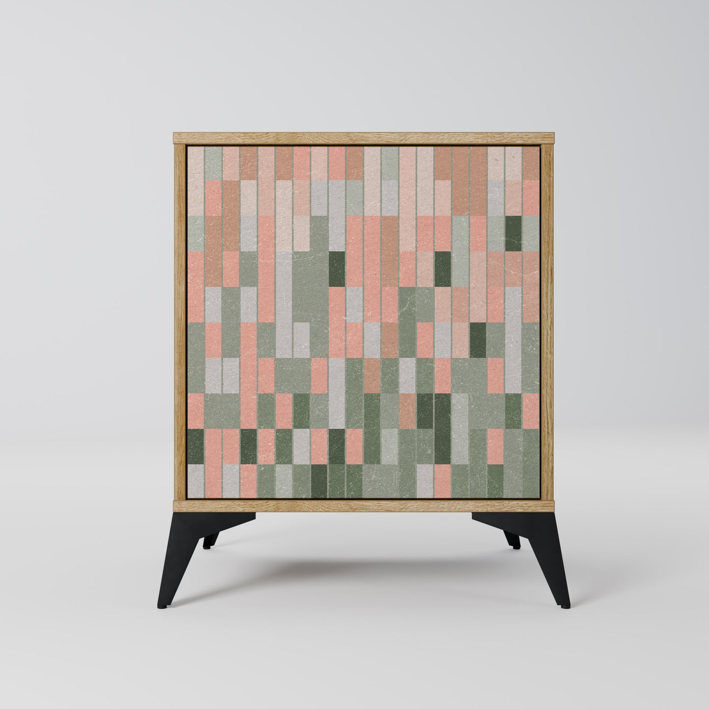 BUILDING THE FUTURE 1-Door Sideboard in Oak Effect