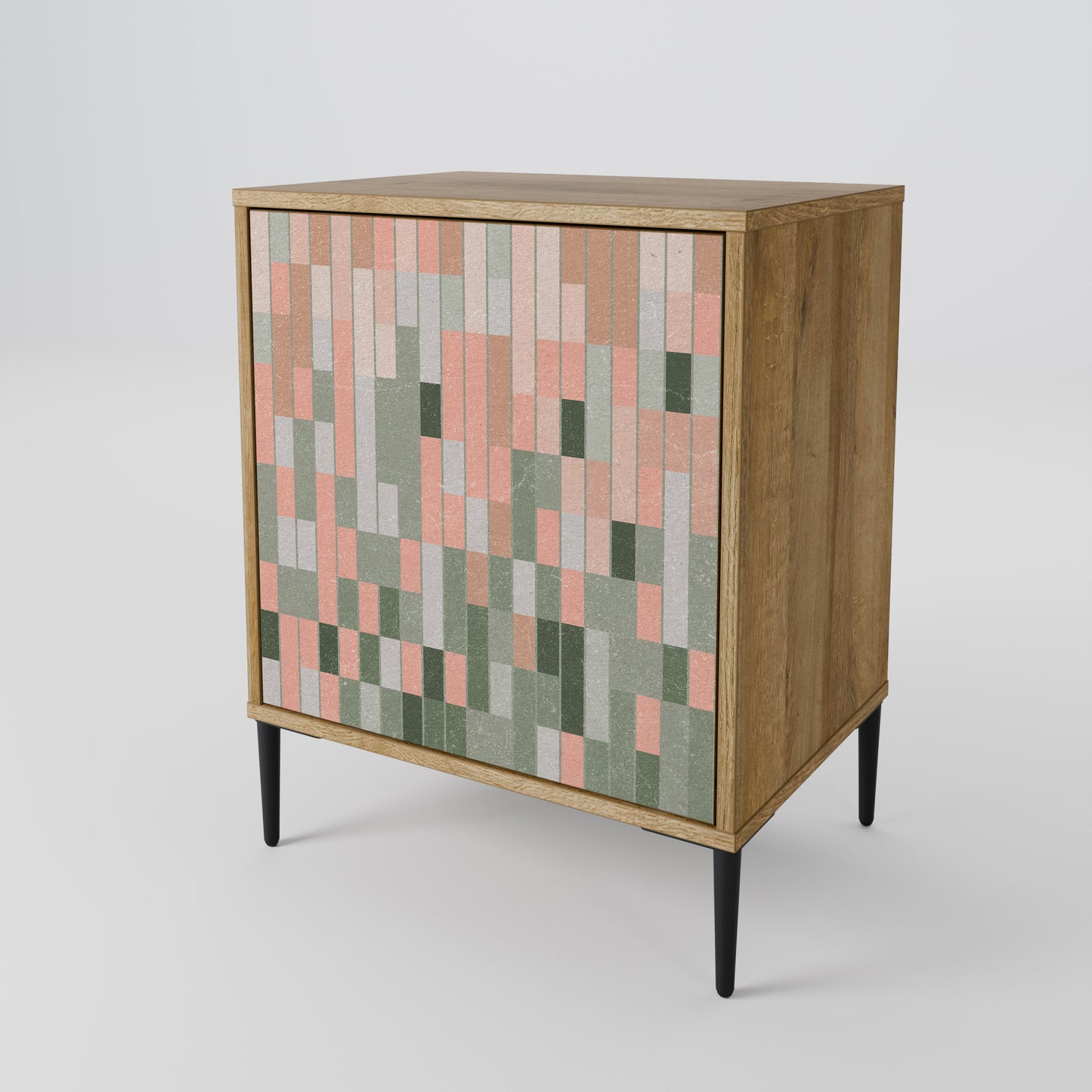 BUILDING THE FUTURE 1-Door Sideboard in Oak Effect