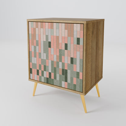 BUILDING THE FUTURE 1-Door Sideboard in Oak Effect