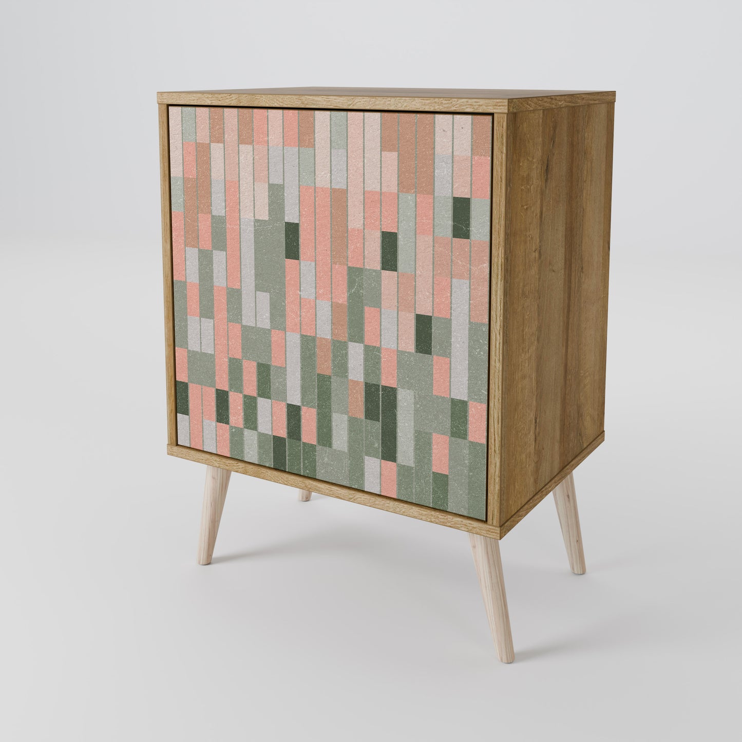 BUILDING THE FUTURE 1-Door Sideboard in Oak Effect