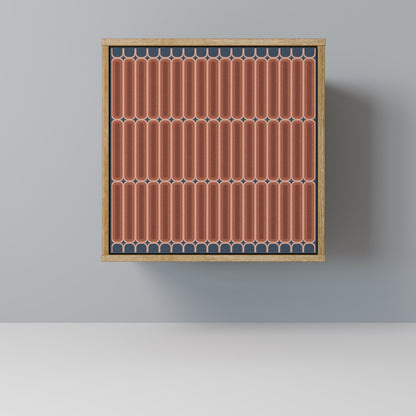 HYPNOTIC GATE 1-Door Sideboard in Oak Effect