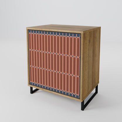 HYPNOTIC GATE 1-Door Sideboard in Oak Effect