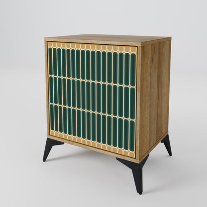 ILUSION GATE 1-Door Sideboard in Oak Effect