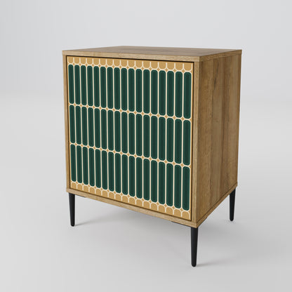 ILUSION GATE 1-Door Sideboard in Oak Effect