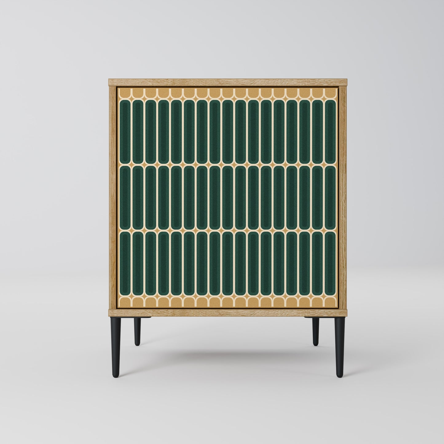 ILUSION GATE 1-Door Sideboard in Oak Effect