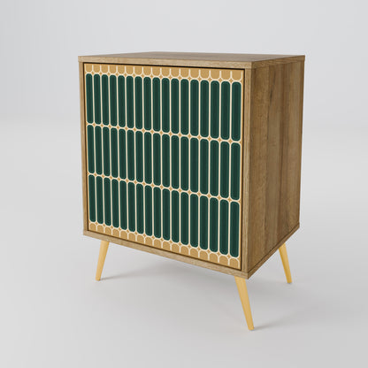 ILUSION GATE 1-Door Sideboard in Oak Effect