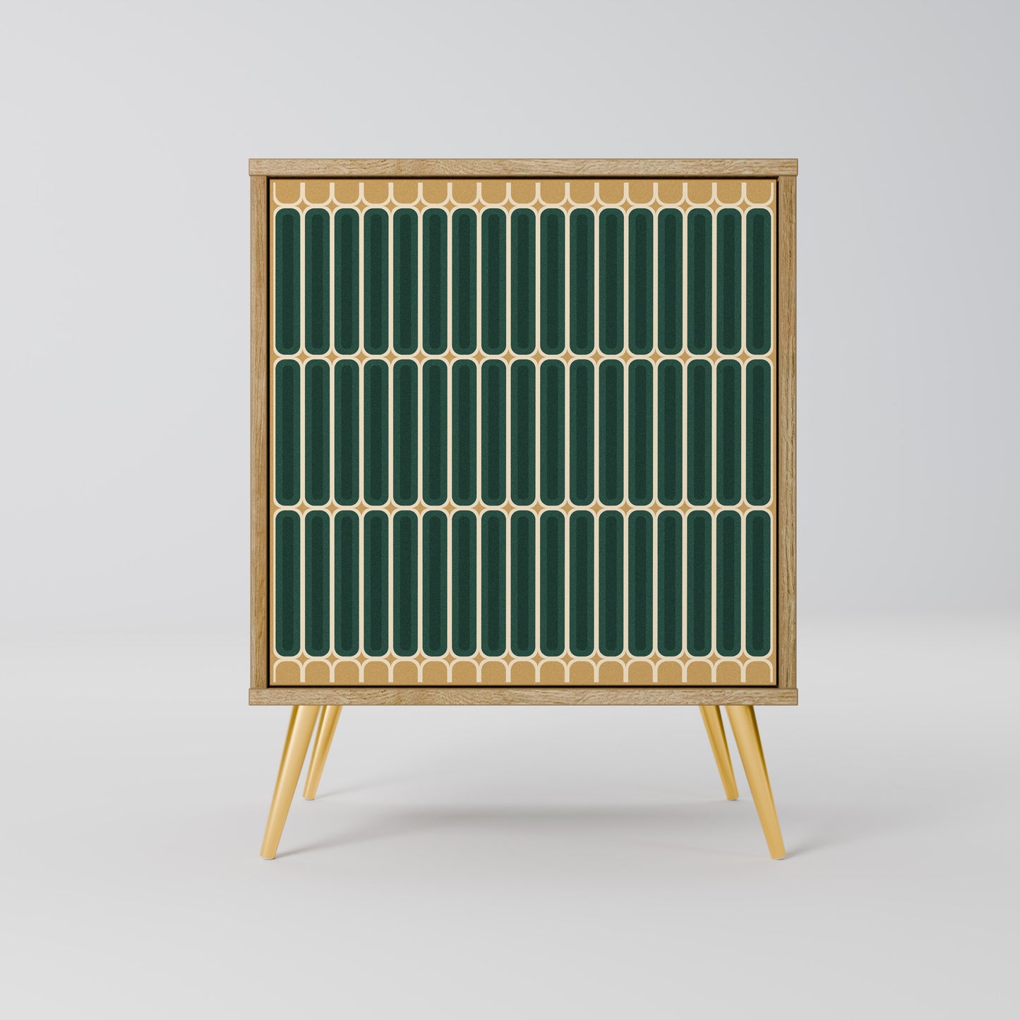 ILUSION GATE 1-Door Sideboard in Oak Effect