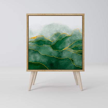 EXPENSIVE NATURE 1-Door Sideboard in Oak Effect