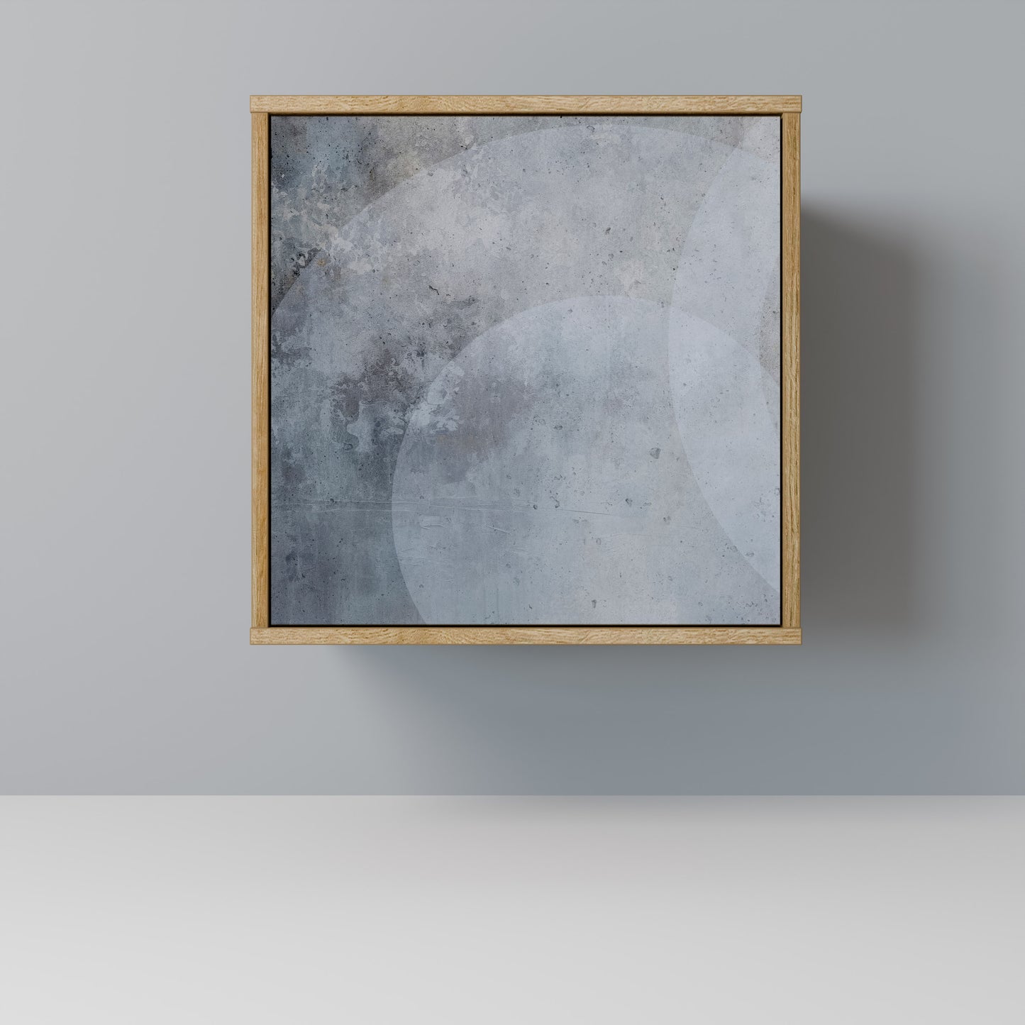 MUTED ARC 1-Door Sideboard in Oak Effect