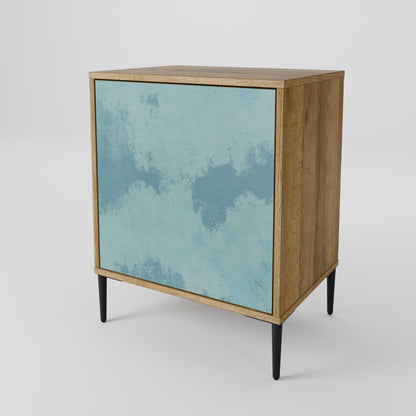 SKY WASH 1-Door Sideboard in Oak Effect