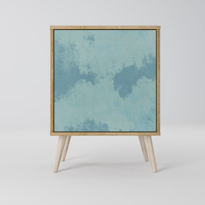 SKY WASH 1-Door Sideboard in Oak Effect