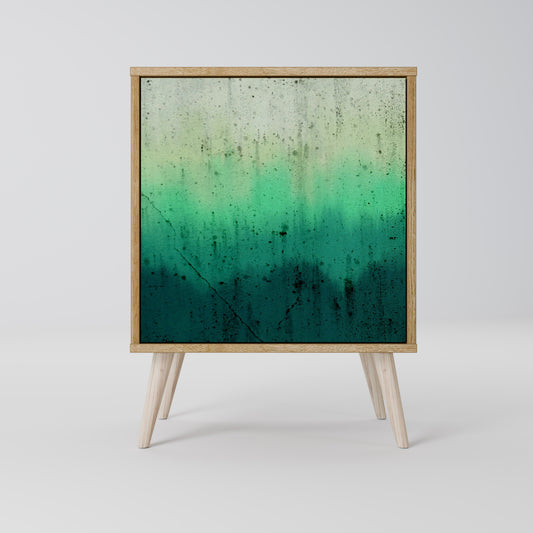 Credenza NORTHERN LIGHTS a 1 anta effetto rovere