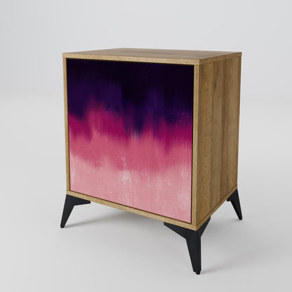 AURORA BOREALIS 1-Door Sideboard in Oak Effect