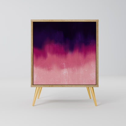 AURORA BOREALIS 1-Door Sideboard in Oak Effect