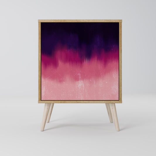 AURORA BOREALIS 1-Door Sideboard in Oak Effect
