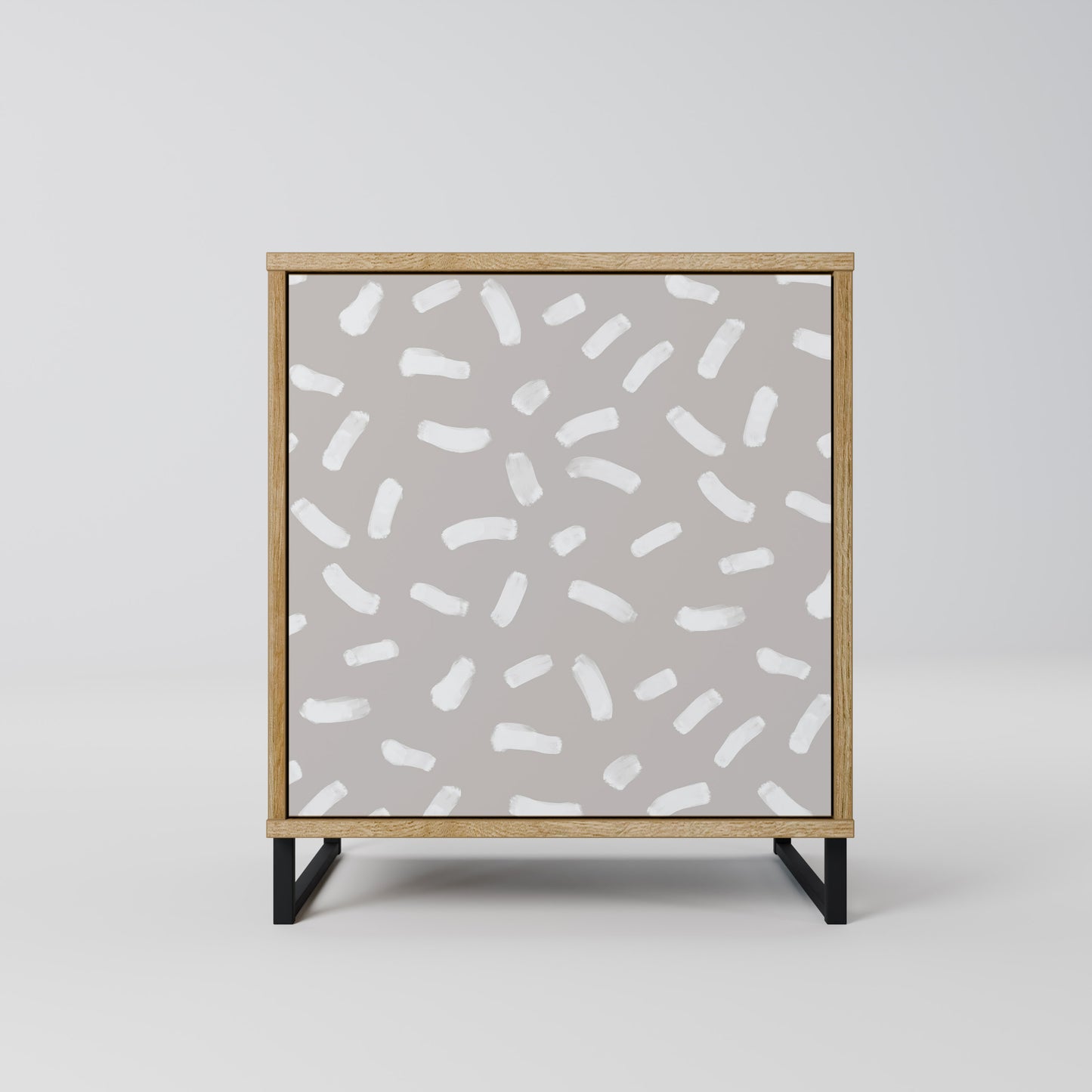 PASSING SECONDS 1-Door Sideboard in Oak Effect