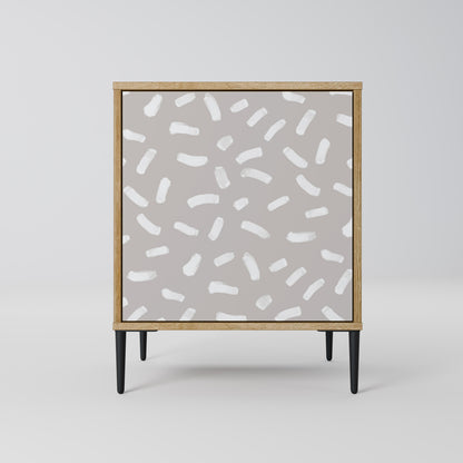 PASSING SECONDS 1-Door Sideboard in Oak Effect