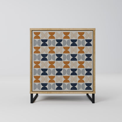 REFLECTION RANGE 1-Door Sideboard in Oak Effect