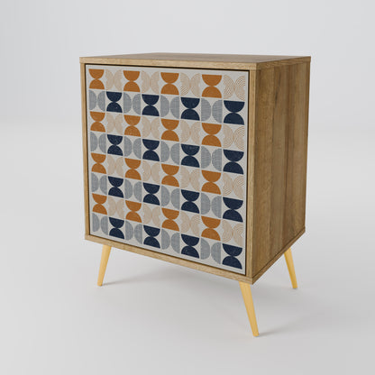 REFLECTION RANGE 1-Door Sideboard in Oak Effect